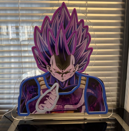 Vegeta (thumbs up) Blue & Pink